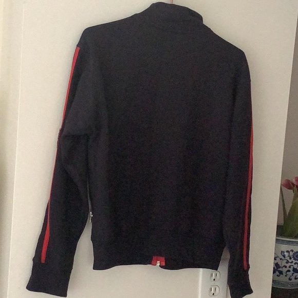 Dark navy jacket, sweat shirt material - Picture 2 of 5